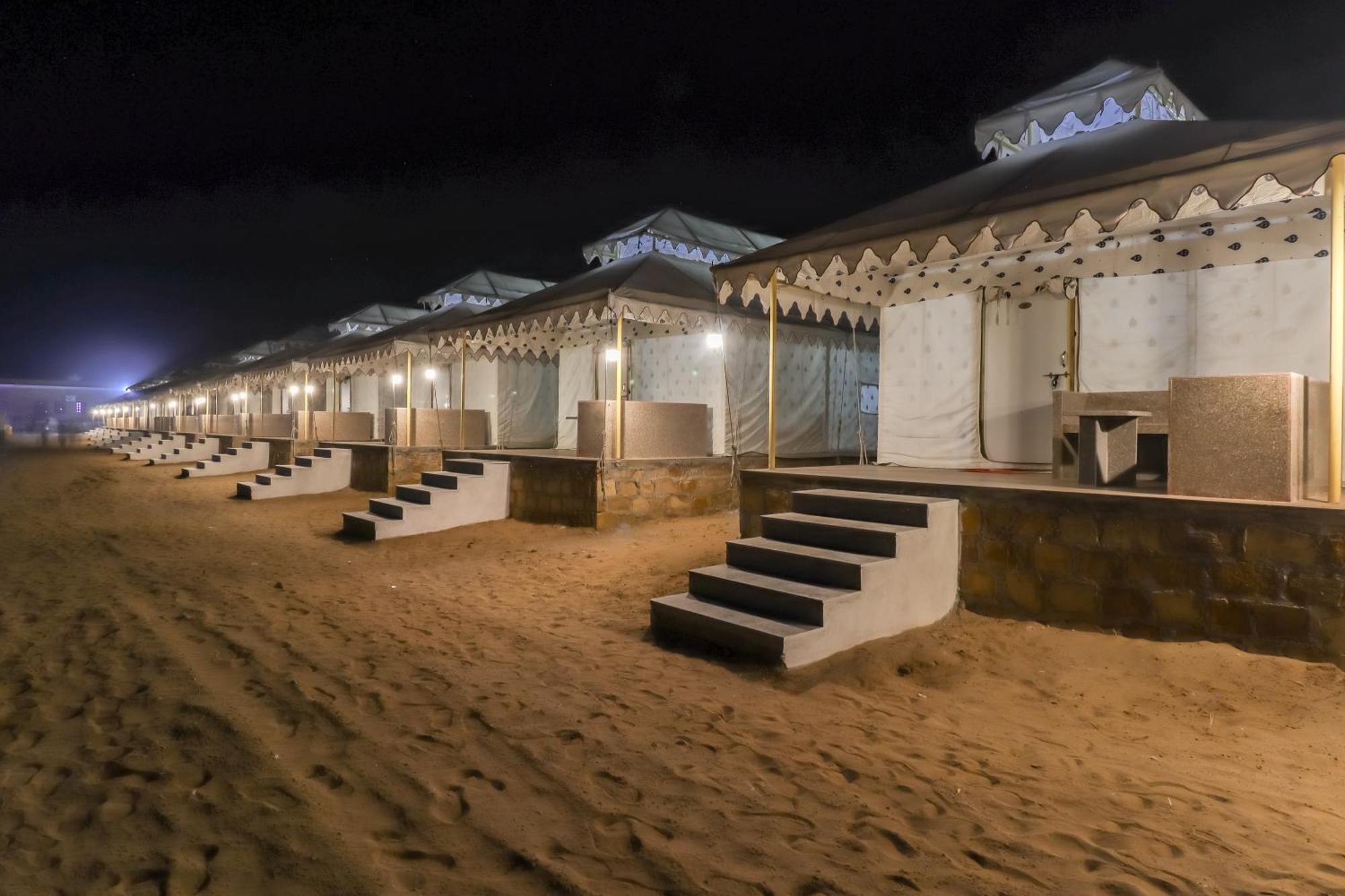 Nk Desert Camp Jaisalmer Hotel Sam Exterior photo