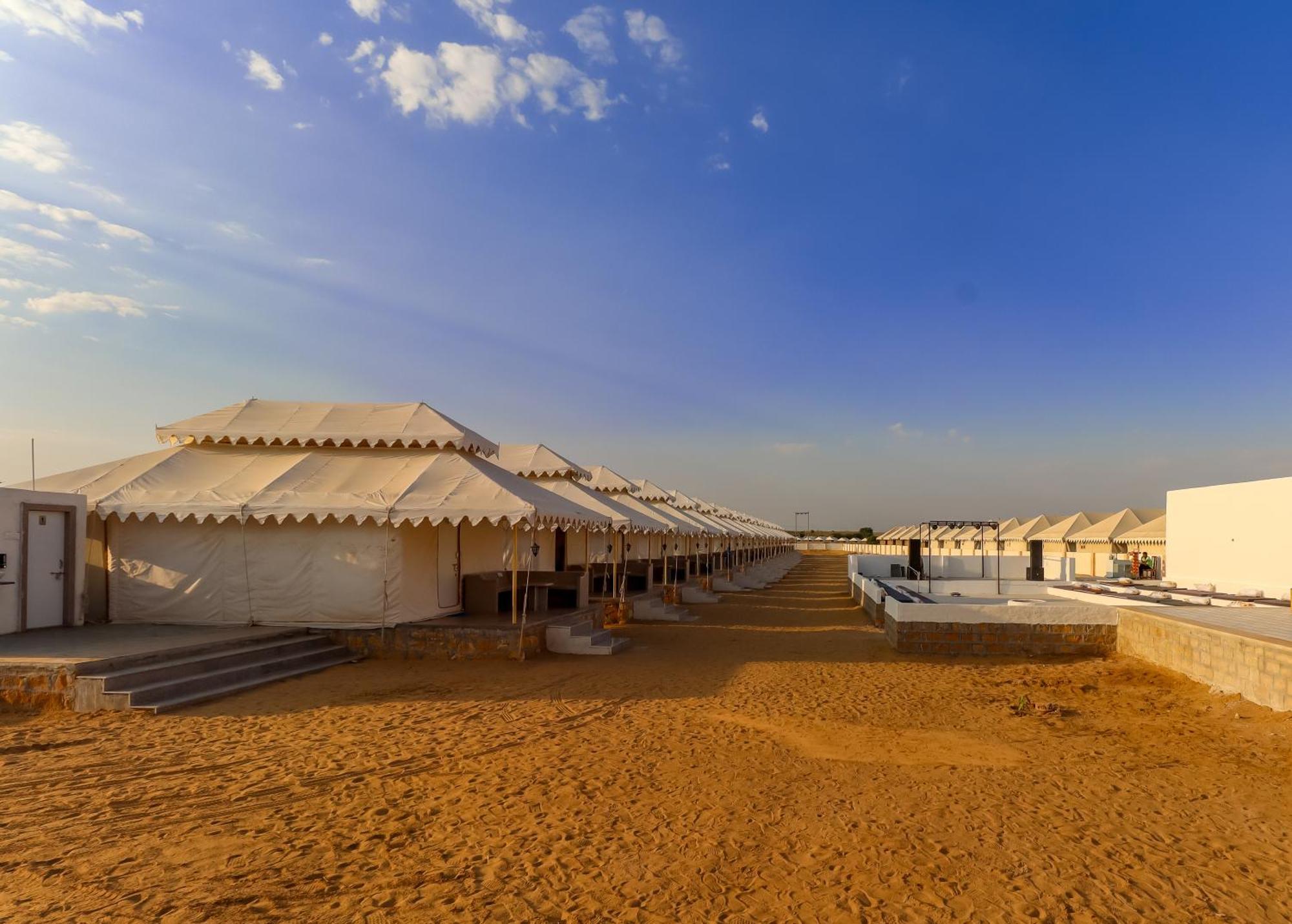 Nk Desert Camp Jaisalmer Hotel Sam Exterior photo