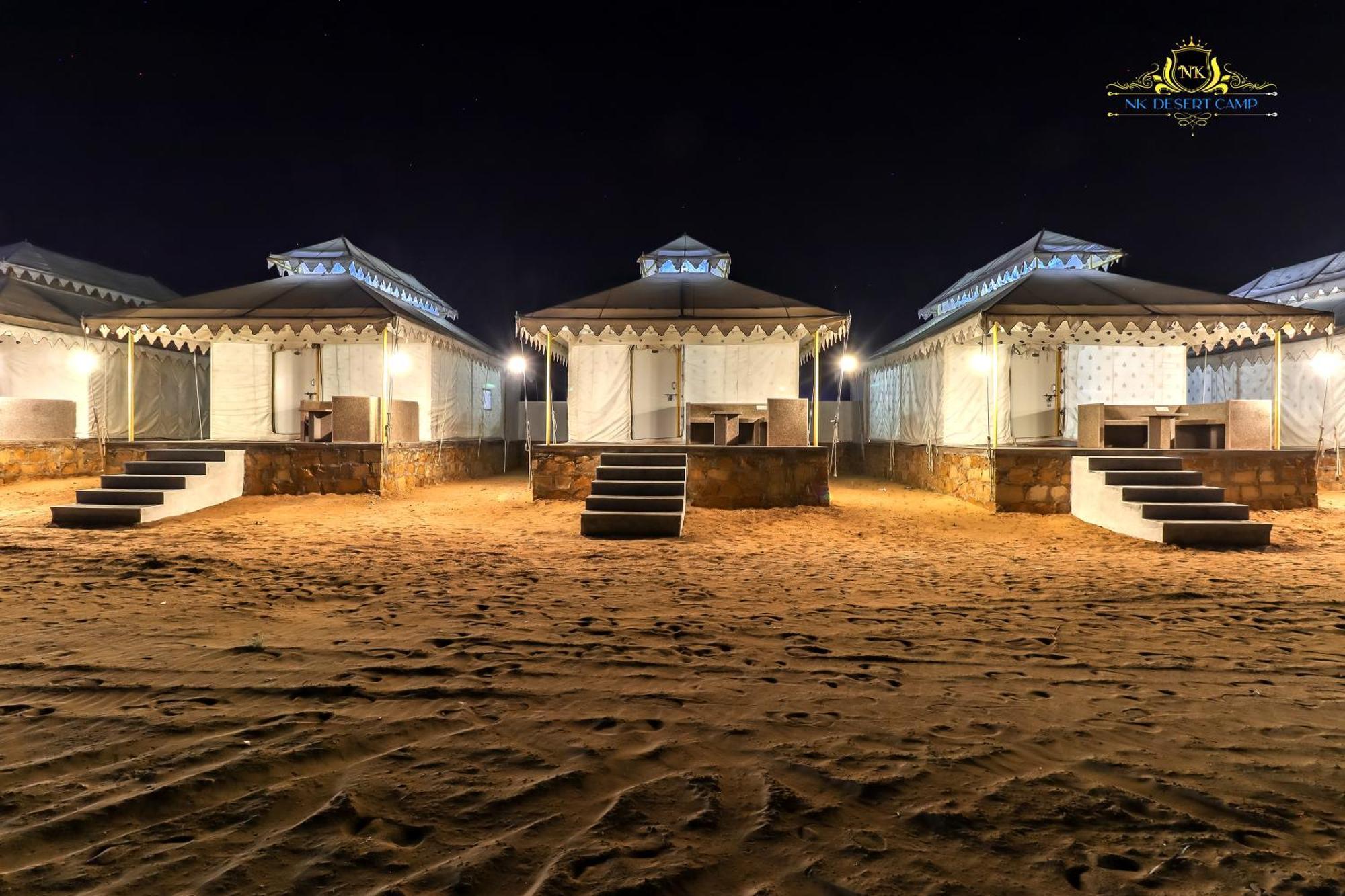 Nk Desert Camp Jaisalmer Hotel Sam Exterior photo